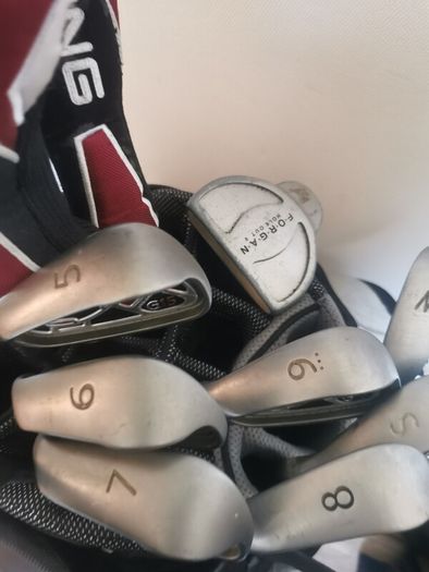 Ping left handed golf set