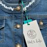 Abel & Lula Kids First Communion Denim Jacket Image 2