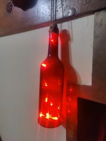battery operated light bottle