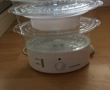 Cookworks 3Tier Steamer and Rice Bowl