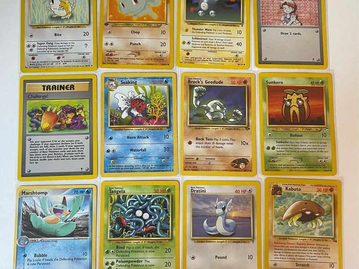 Vintage Pokemon Card Bundle 36 Cards