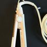 SilverCrest Hair Straightener White Rose Gold Image 4
