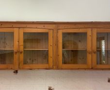 Timber & Glass Cabinet