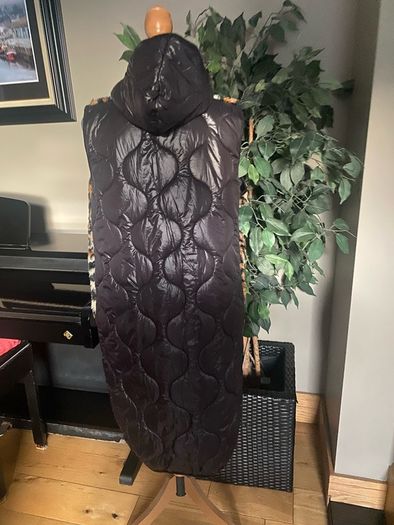 Animal print quilted gilet new with tags sale