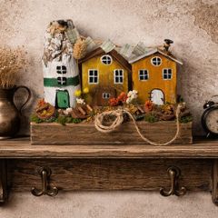 handmade wooden houses!