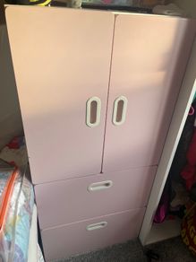 IKEA wardrobe and deep storage box