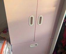 IKEA wardrobe and deep storage box