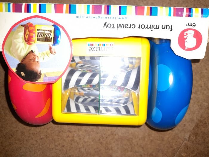Children's Brand New Fun Mirror Crawl Toy from Lamaze
