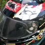 Shark Pirate Motorcycle Helmet (not the best condition) Image 4