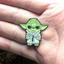 [4-Pack] Star Wars Enamel Pin Bundle | Yoda, C-3PO, Chewbacca & Ewok Image 3