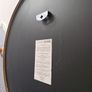 Mirror large round gold rimmed Image 3