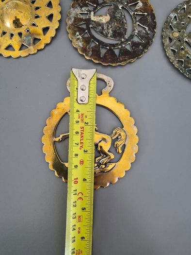 Antique  Horse Brass: Vintage Harness Ornament