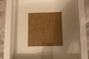 White square picture frame 254mm X 254mm, unused