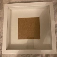 White square picture frame 254mm X 254mm, unused