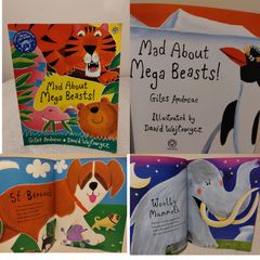 Mad About Mega Beasts storybook