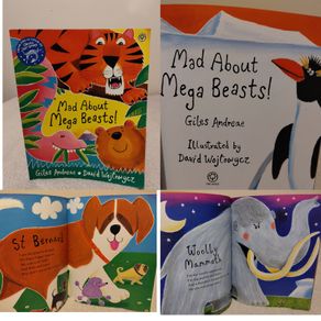 Mad About Mega Beasts storybook