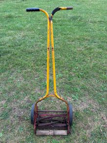 Vintage push mower