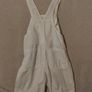 Benetton White Cotton Dungaree Shorts, New With Tags Image 6