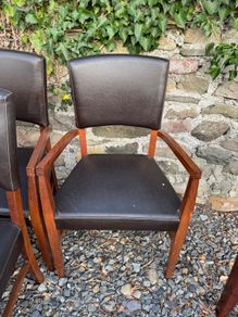 Leather chairs