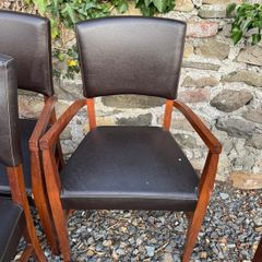 Leather chairs