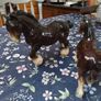 Two Clydesdale Horses Image 5