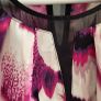 DANA BUCHMAN fuschia mix layered top Sz S (Fit 8-10UK) Image 5