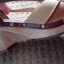 Tan Retro Wegde Shoes Image 3