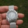 PULSAR LCD and Analogue Multi-Function NX14-X007 Quartz Steel Gents Watch Image 5