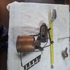 Vintage brass blow torch
