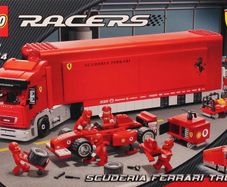Rare - LEGO Racers Scuderia Ferrari Truck Set 8654