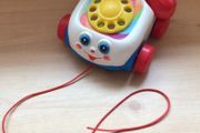 Vintage Fisher-Price Chatter Telephone Toddler Pull Along Toy  Mattel 2000