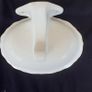 Hadida floral soap dish and towel rail bone china Image 5