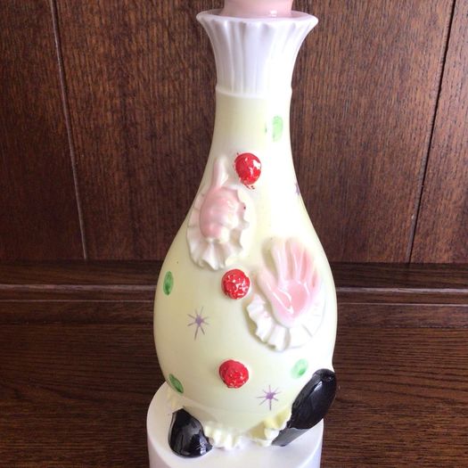 1950s/60s Vintage ceramic Clown musical Decanter "how dry am I "