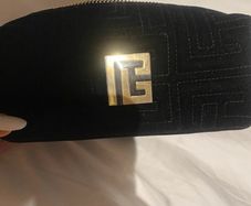 stunning genuine Balmain make up bag