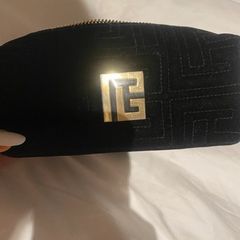 stunning genuine Balmain make up bag