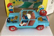Smurf Lamborghini Cheetah scale 1/24 Rare Burago