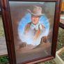 Large Vintage John Wayne Picture Image 3