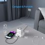 Cube Extension Lead with USB Slots,4 Way Multi Plug Extension Socket Tower with 2 USB C & 2 USB A Ports,Overload Protected Extension Lead with Switch,2M Extension Cable for Home Office Kitchen Image 6