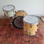 Ludwig Downbeat vintage 70s Drum kit set 12 14 20 Image 3