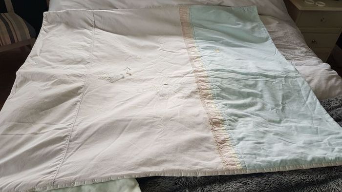 Mamas and papas nursery set quilt, bumper, sleep bag, curtains, changing mat & accessories