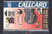 1994 Ireland 20 unit Guinness Summer Festivals (Schlumberger SC7) Callcard Mint in Packaging. Telecom Eireann card number 1065.