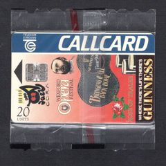 1994 Ireland 20 unit Guinness Summer Festivals (Schlumberger SC7) Callcard Mint in Packaging. Telecom Eireann card number 1065.