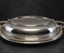 Silver-Plated Covered Serving Dish