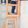 IKEA Hack Toddler Learning Tower / Kitchen Helper (Gray) Image 3