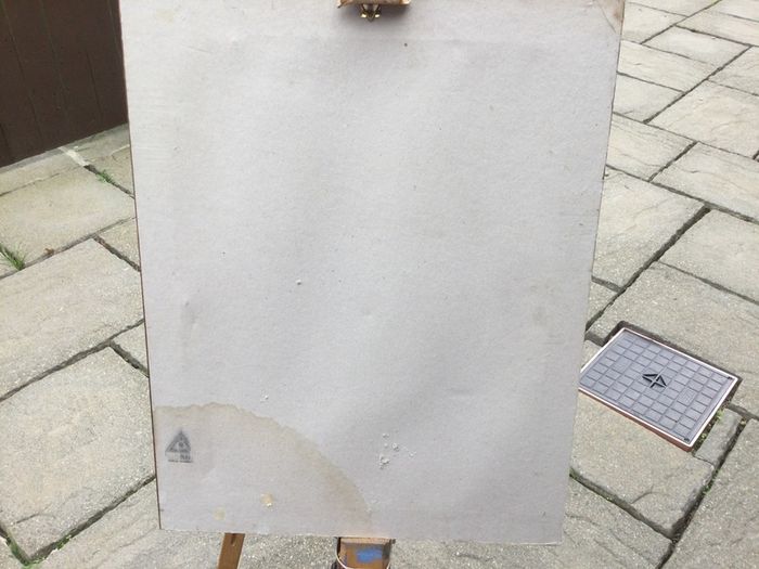 Art - Vintage Oil on Glass.