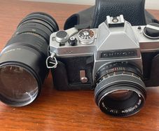 Chinon CX with 2x lens
