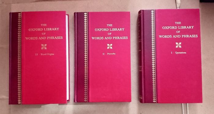 Oxford Library of Words and Phrases Three Volumes