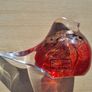 Glass bird figurine Murano Italy Image 5