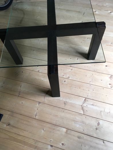 Square Glass Table