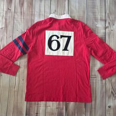 Vintage Ralph Lauren Men's Rugby Shirt Size Large